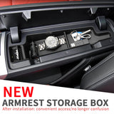 Smabee for BMW X1 IX1 2022 2023 BMW X2 IX2 Armrest Storage Box Stowing Tidying Console Organizer Accessories