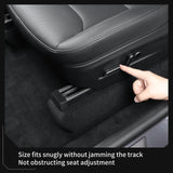 TPE Seat Rail Plug Protection for Tesla Model Y Car Interior Accessory OEM