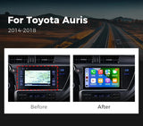 Android 15 Head Unit with Wireless CarPlay for Toyota Corolla Android Head Unit RSNAVI