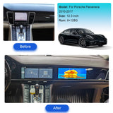 Android 13 Multimedia Navigation System for Porsche Panamera Android Head Unit Aotsr