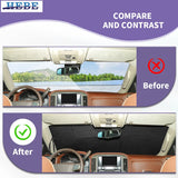 Heat Insulation Sunshade for Chevy Silverado 14 Car Interior Accessory HEBE