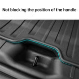 For Tesla Model YL Highland 3 Juniper Y Trunk Mat TPE Front Rear Trunk Cargo Liner Non Slip Waterproof Protector Foot Pad Car
