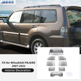 Aluminum Sunshade Visor for Mitsubishi Pajero 2007-2021 Car Interior Accessory HEBE