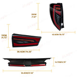 Dynamic LED Tail Lights for Toyota Innova 2016-2022
