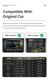 Wireless CarPlay Android Auto Interface for Porsche PCM 3.0 CarPlay Retrofit Module wincago