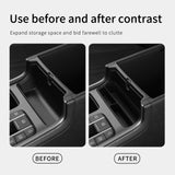 Kia Sorento 2021-2025 Center Console Storage Box Silicone Car Tray Organizer Accessories Tidying Black Car Interior Accessory