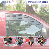 Window Louvre Vent Panels for Chevy Silverado 2014-2018 Car Interior Accessory HEBE