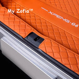 For Xpeng G6 2024 2025 2026 Car Boot Mat Rear Trunk Liner Cargo Protection Leather Mat Interior Modification Accessories Car