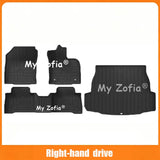 For Toyota RAV4 XA60 2026 2027 Waterproof TPE Car Floor Mats Custom Fit Auto Foot Pads Carpet Interior Modification Accessories