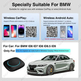 Android 13 AI Box Wireless CarPlay for BMW ID6-ID9