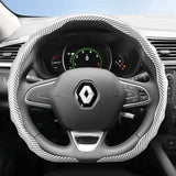 Carbon Fiber Wave Steering Cover for Renault Cars