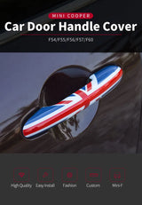 Car Door Handle Cover Protector for Mini Cooper F54 F56 Car Interior Accessory GMUNI