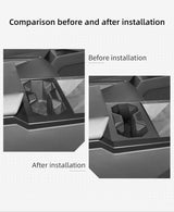 Tesla Cybertruck 2024 Cup Holder Central Control Silicone Drinks Holder Storage Car Interior Accessories Black Grey