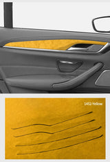 For Tesla Model 3 (2023-) / Model Y (2025-) Car Reading Light Panel Trim Sticker Anti Scratch Carbon Fiber Interior Accessories