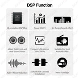 4-Channel DSP Amplifier for Android Car Radios