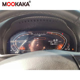 Carbon Fiber Digital Instrument Cluster for BMW 5 Series