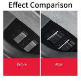 Chrome Window Button Trim for Tesla Model 3 Interior Car Interior Accessory GMUNI