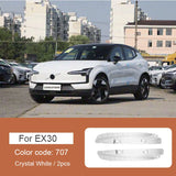Rear Wheel Mudguards Anti-Splash for Volvo EX30 Car Interior Accessory LINGLUYANG Crystal White