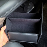 For Xpeng G6 PU Leather Car Lower Central Console Storage Box Organizer Holder Case Auto Interior Accessories Interior Access