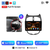 9-Inch Android Head Unit with Wireless CarPlay for Peugeot 206