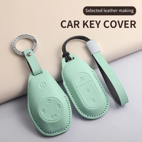 Car Key Case Cover For 2023 Leapmotor C01 T03 S01 C11 Car Interior Accessory OEM