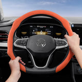 Premium Suede Wheel Cover for VW Golf Jetta Passat Car Interior Accessory Hocasen