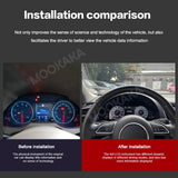 Digital LCD Instrument Cluster for Audi Q5 2009–2018 Android Head Unit Aotsr