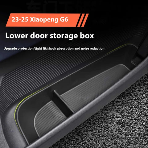 Car Door Slot Storage Box for Xpeng G6 Xiaopeng G6 2023-2025 Interior Mouldings OEM
