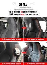 Custom Leather Seat Covers for Smart Forfour Car Interior Accessory GMUNI