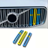 Grill Trim Sticker Set for Volvo XC90 2015-2019 Car Interior Accessory LINGLUYANG 2015-2019 xc90 1