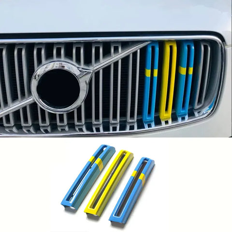 Grill Trim Sticker Set for Volvo XC90 2015-2019 Car Interior Accessory LINGLUYANG 2015-2019 xc90 1