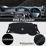 Premium Plush Dashboard Mat for Nissan Elgrand E52