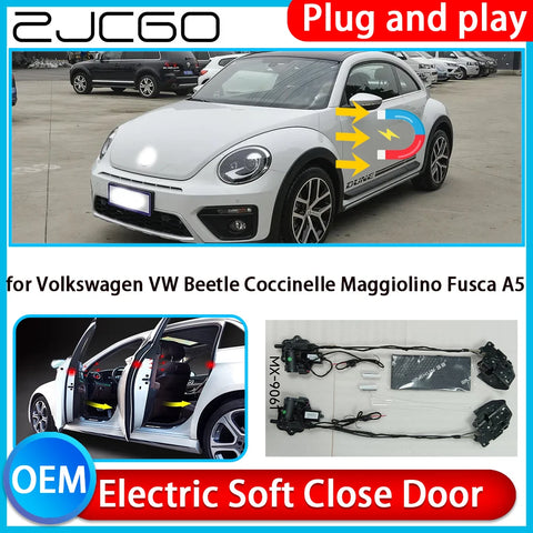Automatic Electric Soft Close Door Kit for Volkswagen Beetle Car Interior Accessory ZJCGO Default Title