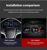 Digital Instrument Cluster 12.3 inch for Chevrolet Camaro 2011–2015 Android Head Unit Aotsr