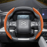Anti-Slip Suede Buckle Cover for Citroen Vehicles