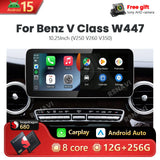 Android 15 Multimedia Head Unit for Mercedes Benz V-Class W447 Android Head Unit RSNAVI