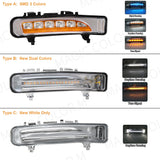 LED DRL Fog Light for Ford Edge Everest 2011-2014 Car Interior Accessory MAGIC COLORM