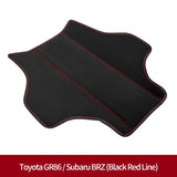Rear Armrest Mat Leather Cover for Toyota GR86 Subaru