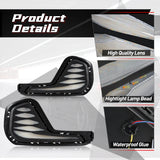 Dynamic DRL Fog Light for Chevy Cavalier 2020-2022 LED Ambient Light MAGIC COLORM