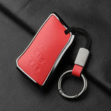 5 Button Metal and Leather Car Key Case Cover For Lexus LM350h LM500H