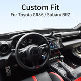 Anti-UV Flannel Dashboard Mat for Toyota GR86 BRZ Car Interior Accessory GMUNI