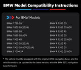 Wireless CarPlay GPS for BMW R1200GS F800