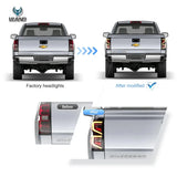 LED Tail Lights Sequential for Chevy Silverado 2014-2018 Car Interior Accessory vland