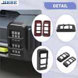 Bumper Lamp DRL Cover for Jetour T2 2023 Car Interior Accessory HEBE