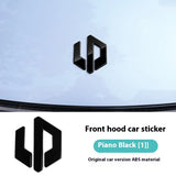 For Leapmotor C10 Car Blackening Modification Logo Letters Front Rear Badges Modification Sticker