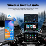 Android 13 GPS Wireless CarPlay for Universal Moto Android Head Unit EKIY