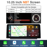 10.25-inch Android Head Unit with Wireless CarPlay for BMW X5