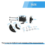 Rotatable AC Vent Phone Mount for Jeep Wrangler JL 2018+ Car Interior Accessory HEBE