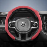 Premium Suede Steering Wheel Cover for Volvo XC60 XC90