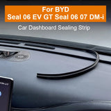 BYD Seal 06 EV GT Car Dashboard Sealing Strip Leakproof Noise Sound Insulation Weatherstrip Car Interior Accessory OEM